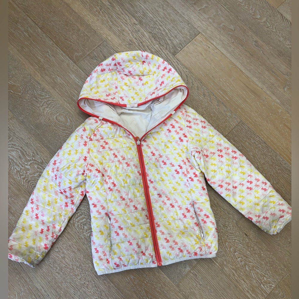 Save the Duck duck print winter jacket - reversible!